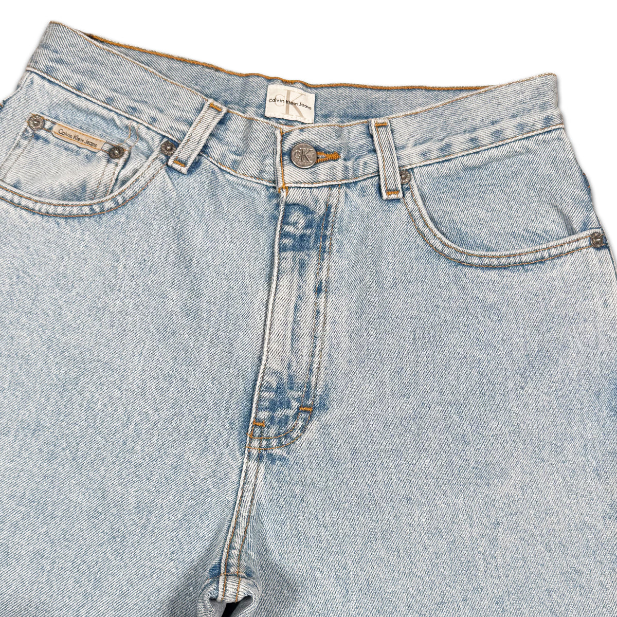 Jeans Calvin Klein Tiro Alto