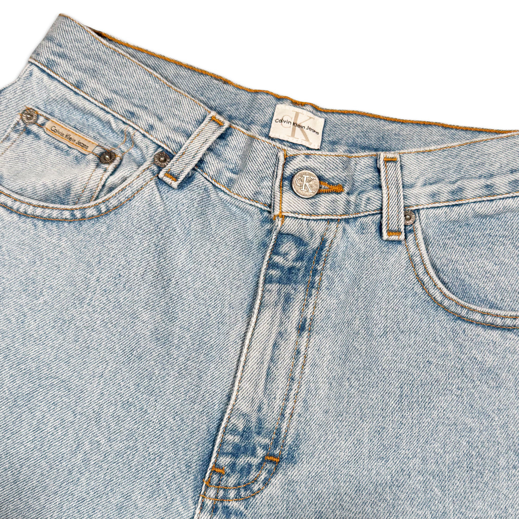 Jeans Calvin Klein Tiro Alto