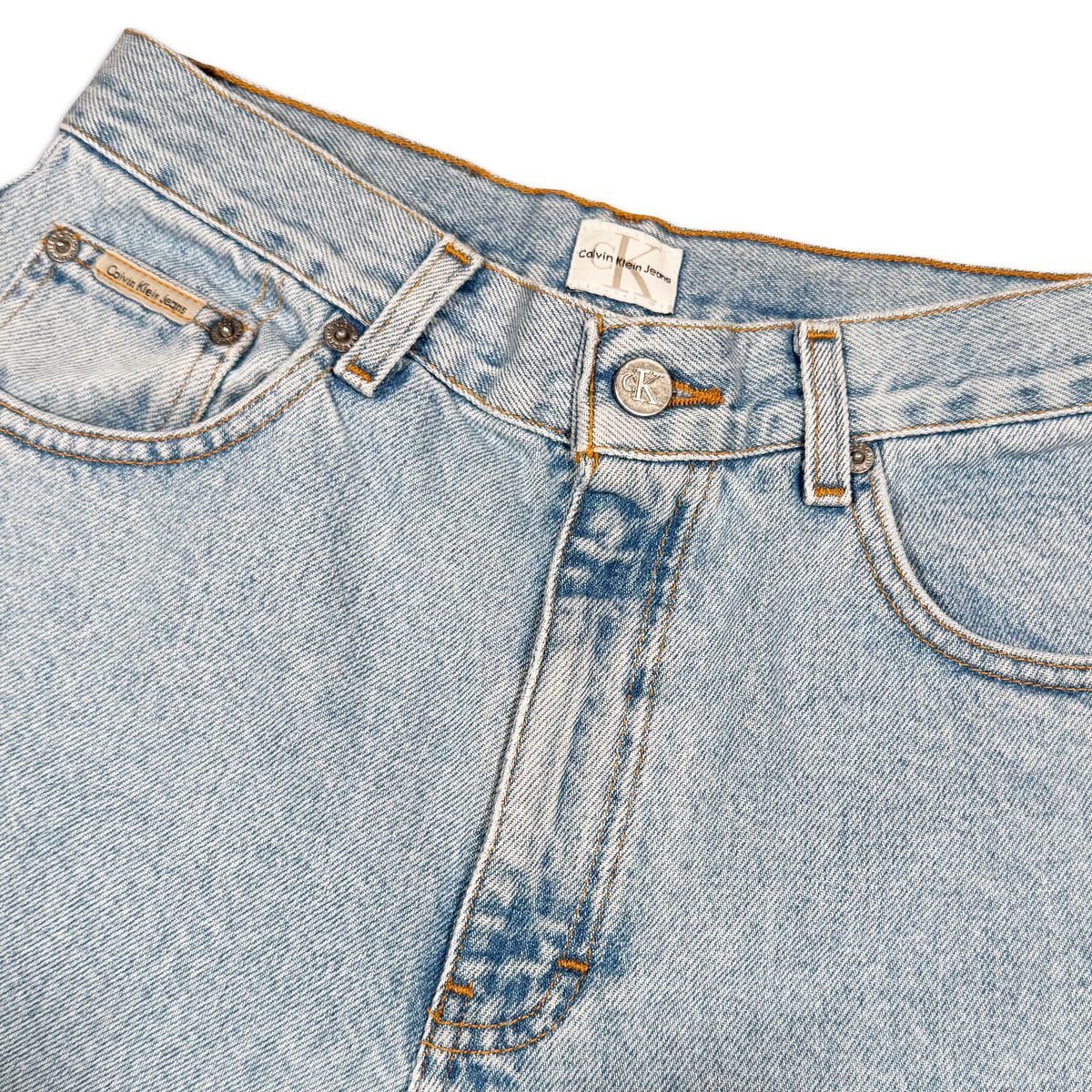 Jeans Calvin Klein Tiro Alto